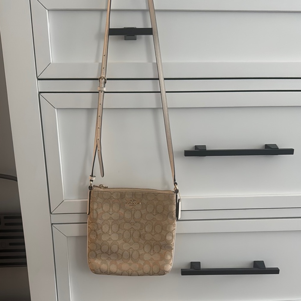 Coach Tan Crossbody Bag